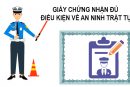 Dịch vụ xin cấp phép giấy chứng nhận đủ điều kiện An ninh trật tự tại Phú Quốc
